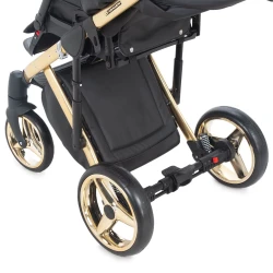 Carucior 2 in 1 Adamex Chantal Star Black Gold cumpăra în Chișinau. Foto 10