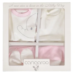Комплект из 6 штук Moni Milky Way Pink (0-3М) купить в Кишиневе. Фото 1