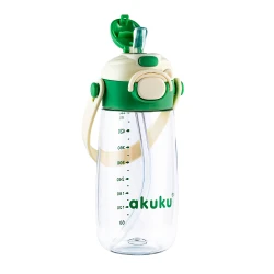 Cană cu pai Akuku Green (5 ani+), 480 ml cumpăra în Chișinau. Foto 5