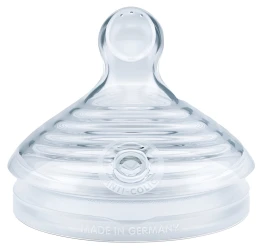 Tetina din silicon NUK Nature cu flux pentru terci (6-18 luni), 2 buc. cumpăra în Chișinau. Foto 1