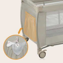Манеж-кровать Lionelo Stefi Plus Beige Cappuccino купить в Кишиневе. Фото 10