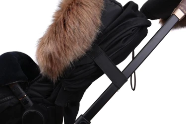 Зимний чехол для коляски Cottonmoose Alaskan Footmuf Beige, 110x50 см купить в Кишиневе. Фото 3