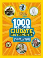 Carte 1000 lucruri ciudate dar adevărate - National Geographic Kids cumpăra în Chișinau. Foto 1