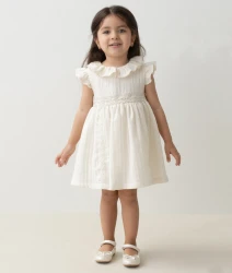 Платье с коротким рукавом Mymio Beige (12-18М) купить в Кишиневе. Фото 2