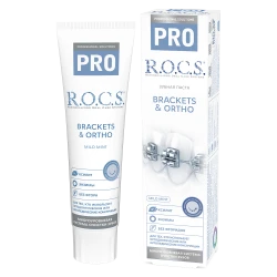 Зубная паста R.O.C.S. PRO Brackets & Ortho (12 лет +) купить в Кишиневе. Фото 1
