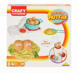 Set pastă de modelat Crafty Dough Lovely Kitchen, 10 elemente cumpăra în Chișinau. Foto 1
