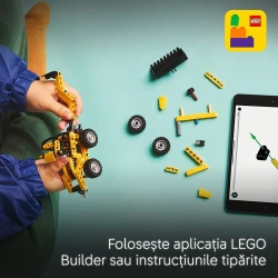 Конструкторы Lego Technic Backhoe Loader, 104 элемента купить в Кишиневе. Фото 8
