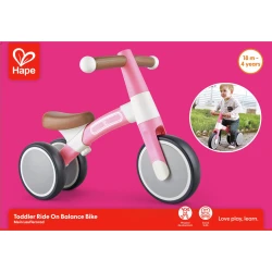 Bicicleta fara pedale Hape First Ride Balance Pink cumpăra în Chișinau. Foto 6