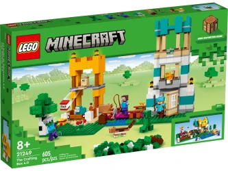 Set construcție LEGO Minecraft The Crafting Box 4.0, 605 elemente cumpăra în Chișinau. Foto 1