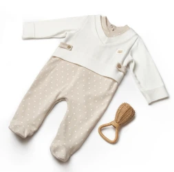Комбинезон BabyCosy Ivory & Ecru (1-3М) купить в Кишиневе. Фото 1