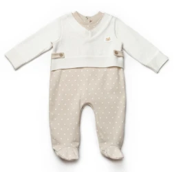 Комбинезон BabyCosy Ivory & Ecru (1-3М) купить в Кишиневе. Фото 2