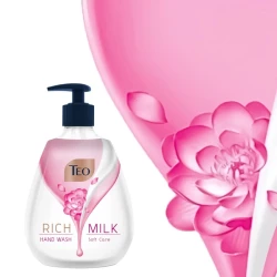 Жидкое мыло Teo Rich Milk Soft Care, 400 мл купить в Кишиневе. Фото 2