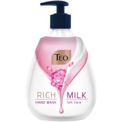 Жидкое мыло Teo Rich Milk Soft Care, 400 мл купить в Кишиневе. Фото 1