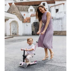 Trotinetă 6 în 1 Micro Mini Rock&Go Deluxe LED Dusty Rose cumpăra în Chișinau. Foto 5