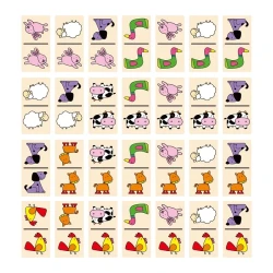 Настольная игра Viga Dominoes Animals купить в Кишиневе. Фото 3