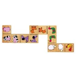 Настольная игра Viga Dominoes Animals купить в Кишиневе. Фото 4