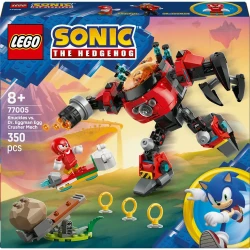Set construcție Lego Sonic Knuckles Vs. Dr. Eggman Egg Crusher Mech, 350 elemente cumpăra în Chișinau. Foto 1