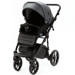 Коляска 2 в 1 Adamex Nola Deluxe Black купить в Кишиневе. Фото 5