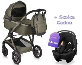 Carucior 2 in 1 Moni iClick Green cumpăra în Chișinau. Foto 1