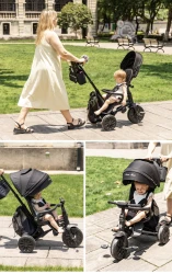 Tricicleta pentru copii QPlay Nova Max Black cumpăra în Chișinau. Foto 10