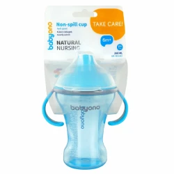 Cană anti-varsare BabyOno (6+ luni) 260 ml în sort. cumpăra în Chișinau. Foto 1