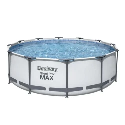 Bazin pentru copii Bestway Steel Pro Max + pompă de filtrare 2006 l/h, 9150 litri cumpăra în Chișinau. Foto 2