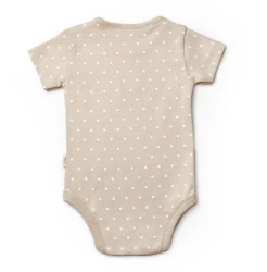 Body cu mânecă scurtă BabyCosy Ivory & Ecru, 2 buc. (12-18L) cumpăra în Chișinau. Foto 5