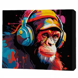 Set pictură pe numere BrushMe 30×40 cm, în sort. cumpăra în Chișinau. Foto 3