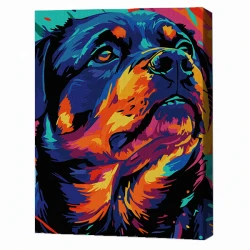 Set pictură pe numere BrushMe 30×40 cm, în sort. cumpăra în Chișinau. Foto 4