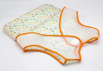 Baveta fara maneci BabyJem Oranj cumpăra în Chișinau. Foto 3