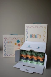 Covoraș ortopedic pentru copii Ortoto Puzzle Stones, 30×30 cm, 8 buc. cumpăra în Chișinau. Foto 6
