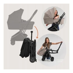 Коляска 2 в 1 Lionelo Sia Flex Black Onyx купить в Кишиневе. Фото 13