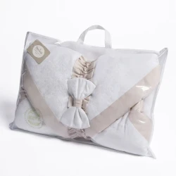 Конверт для выписки Perina Beige & White, 90x90 см купить в Кишиневе. Фото 7