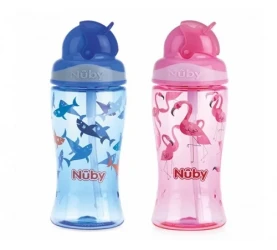 Cană cu pai Nuby PP 4+ 360 ml  cumpăra în Chișinau. Foto 1
