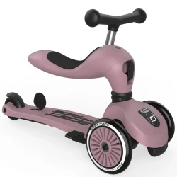 Самокат 2 в 1 Scoot&Ride Highwaykick 1 Push and Go Wildberry купить в Кишиневе. Фото 11