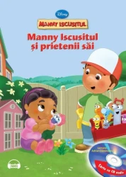 Carte Disney Audiobook Manny Iscusitul și prietenii săi +CD cumpăra în Chișinau. Foto 1
