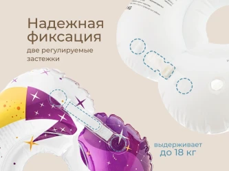 Надувной круг Roxy Kids Tiger Moon, 8.8-9 см купить в Кишиневе. Фото 5