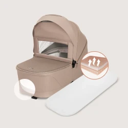Carucior 3 in 1 Lionelo Freya Beige Sand cumpăra în Chișinau. Foto 14