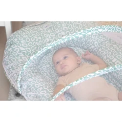 Кокон для новорожденных BabyJem Sleep Safe Green купить в Кишиневе. Фото 3