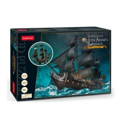 Puzzle 3D Cubic Fun Queen Anne's Revenge, 293 elemente cumpăra în Chișinau. Foto 1