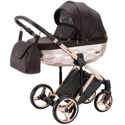 Cărucior 2/1 Adamex Chantal Star Black Rose Gold cumpăra în Chișinau. Foto 5
