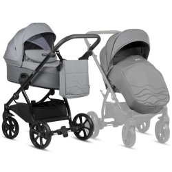 Carucior 2 in 1 Tutis Leo+ Stone Grey cumpăra în Chișinau. Foto 2