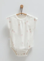 Боди без рукавов Caramell Berry Days Ivory (9-12М) купить в Кишиневе. Фото 1