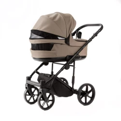 Коляска 2/1 Adamex Locco Deluxe Dark Beige купить в Кишиневе. Фото 4
