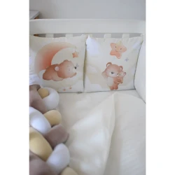 Lenjerie de patut Veres Teddy Beige (6 piese), 120x60 cm cumpăra în Chișinau. Foto 3