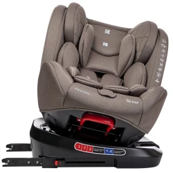 Scaun auto 40-150 cm (i-Size) Isofix Kikkaboo i-Trip Beige, rotativ 360 cumpăra în Chișinau. Foto 10