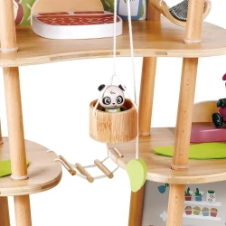 Домик для кукол Hape Pandas Bamboo House купить в Кишиневе. Фото 2