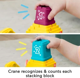 Интерактивная игрушка Fisher Price Count & Stack Crane купить в Кишиневе. Фото 3