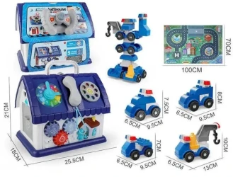Jucărie interactivă BabyLand Police Dollhouse cumpăra în Chișinau. Foto 5