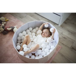 Игровой манеж BabyJem с 100 шариками Salmon купить в Кишиневе. Фото 7